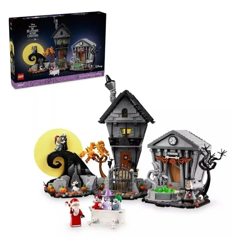 Nightmare Before Christmas Lego Set Disney Tim Burton LEGO 21351 - Picture 8 of 8